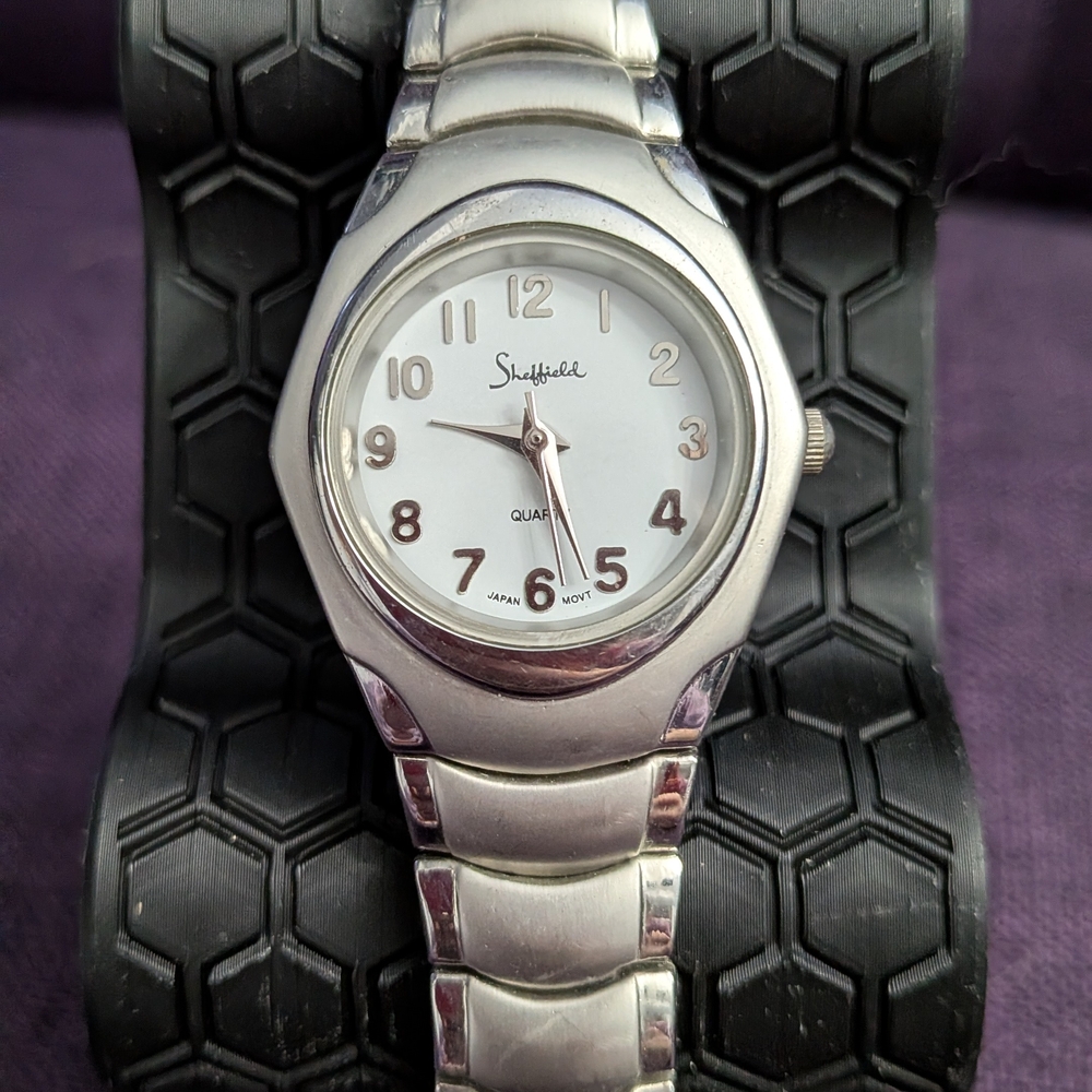 Sheffield Silver Quartz Watch